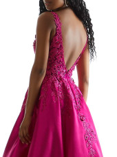 49044 - Fuchsia Dress (Mori Lee)